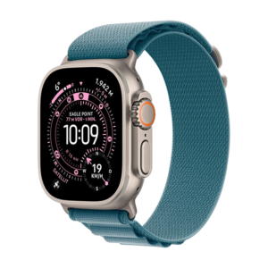 Watch Apple Watch Ultra 3 (2025) 5G 49mm Natural Titanium Case with Alpine Loop M - Light Blue
