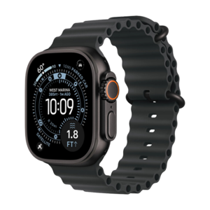 Watch Apple Watch Ultra 3 (2025) 5G 49mm Black Titanium Case with Ocean Band - Black