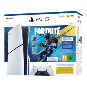 Sony PlayStation 5 Slim Disc Edition 1TB + Fortnite: Flowering Chaos - White